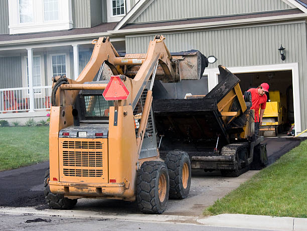 Residential Paver Driveway in Hebron, OH